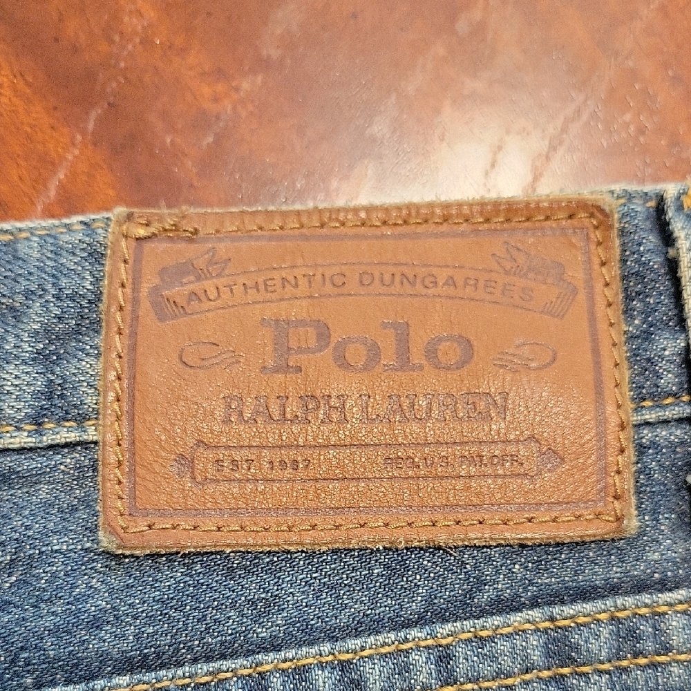 Ralph Lauren Relaxed Blue Denim Jeans